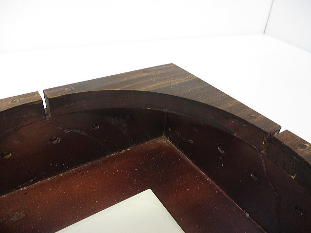 木製のビビンバ枠の修理加工事例2(染色ガラスコーティング加工)3