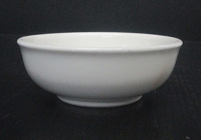 陶器　丸小鉢　白の全体の様子