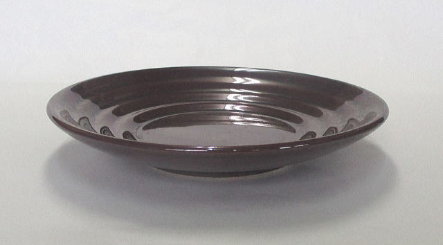 丸皿(φ165)　茶横から
